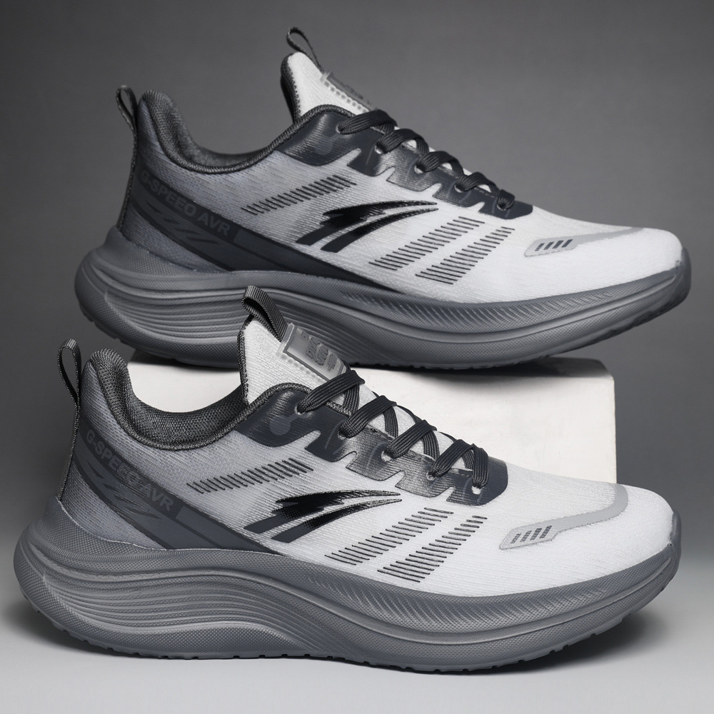 Alternative view of Fashionable classic sneakers comfortable and trendy men s casual shoes new style men s shoes soft-soled breathable lightweight dad shoes