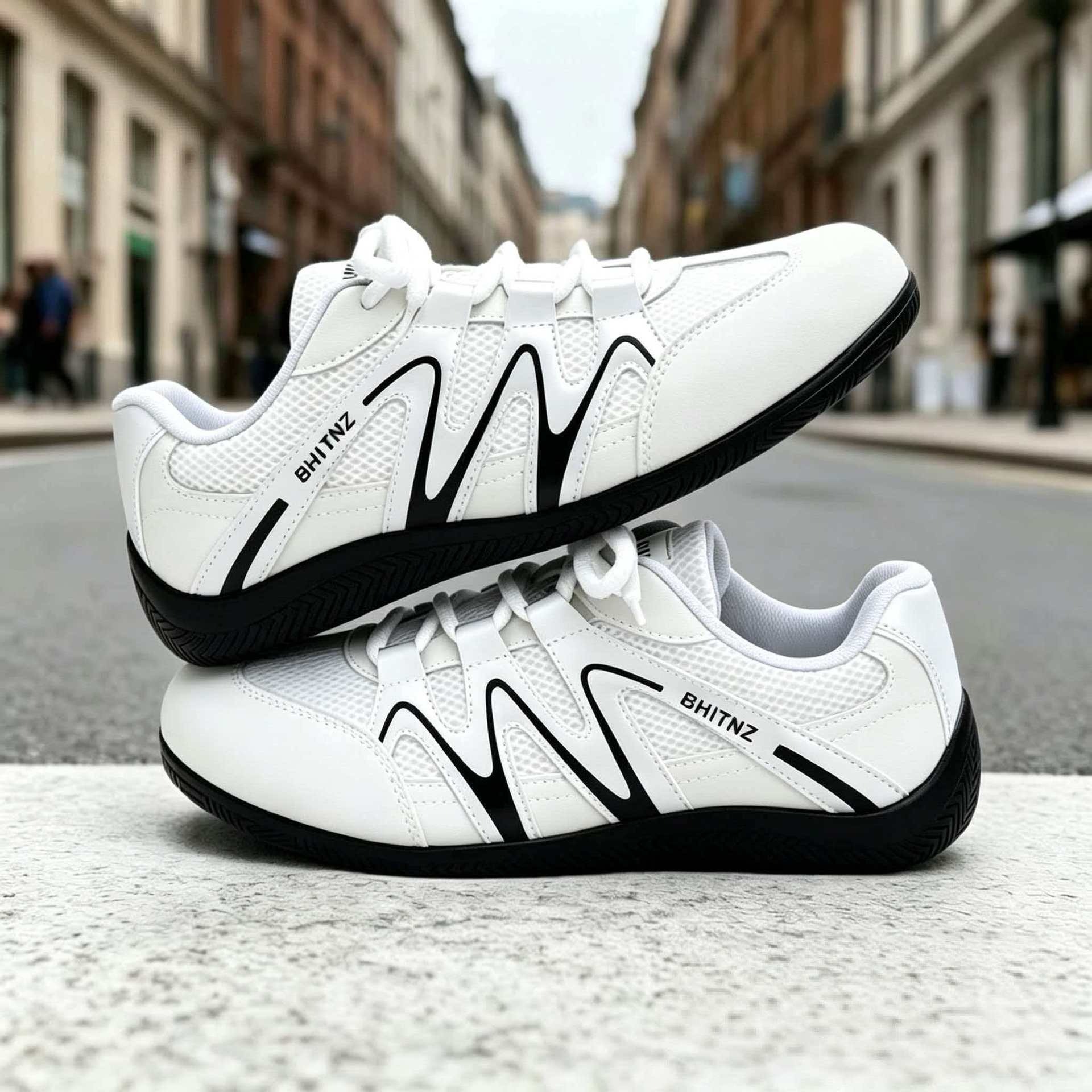 Women s shoes 2026 summer new style mesh breathable derby shoes sports versatile commuting non-tiring fashionable thin-soled shoes